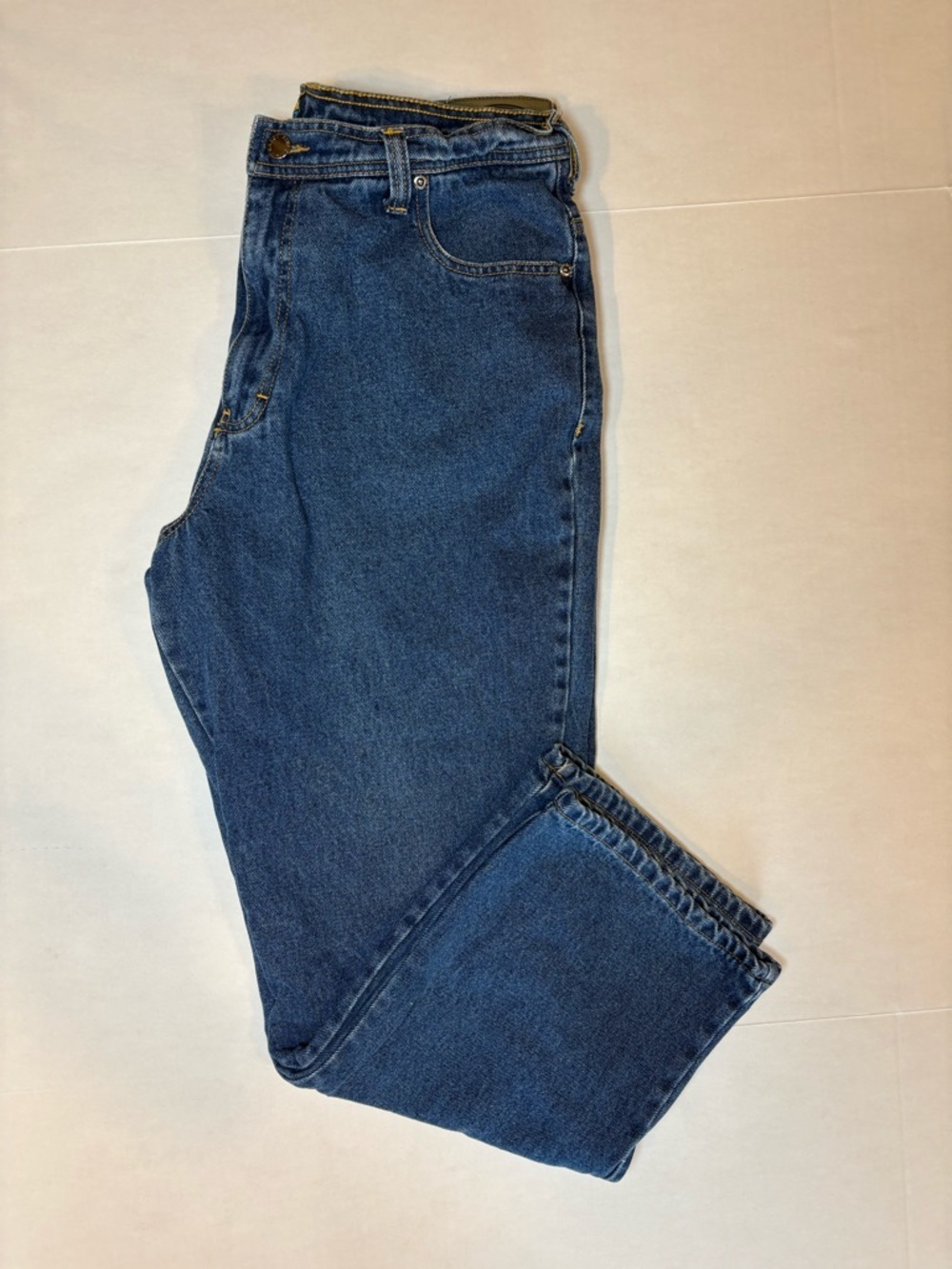 Sandy River Women’s Flannel Lined Jeans Workwear Insulated Size 14R